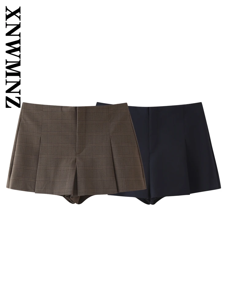 XNWMNZ 2025 Spring New Lady Sophisticated Skirt Pants Shorts Edgy Autumn Female High Waist Ruffles Regular Fit Pockets Bottoms 
XNWMNZ 2025 Spring New Lady Sophisticated Skirt Pants Shorts Edgy Autumn Female High Waist Ruffles Regular Fit Pockets Bottoms
