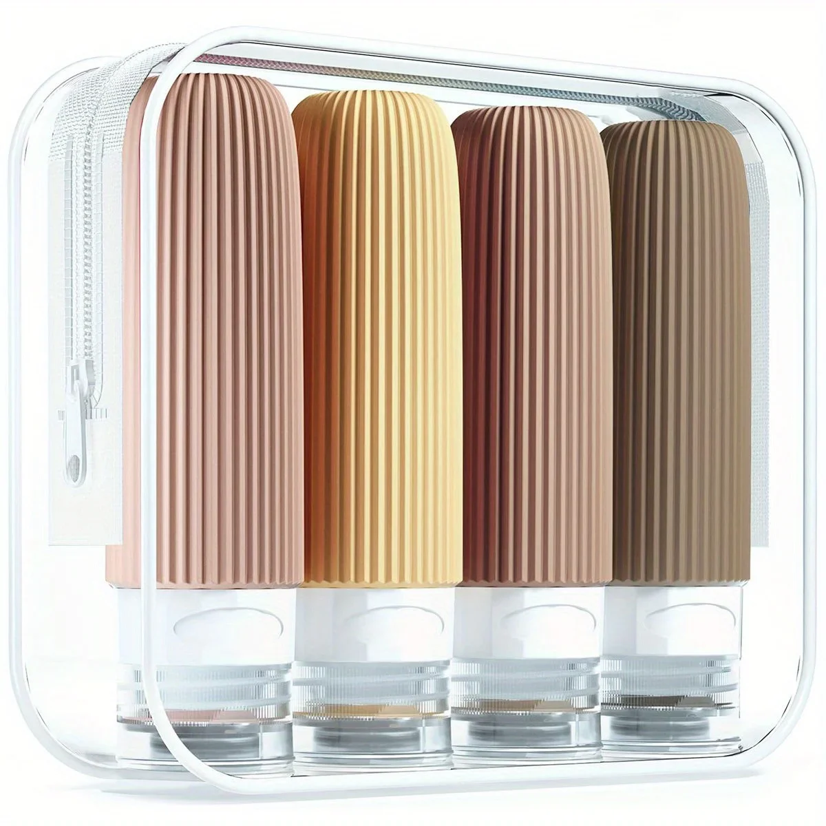 Silicone travel bottle Portable BPA-free leak proof squeeze size container clear toiletry bag accessories 01 Mascara Atomizador
Silicone travel bottle Portable BPA-free leak proof squeeze size container clear toiletry bag accessories 01 Mascara Atomizador