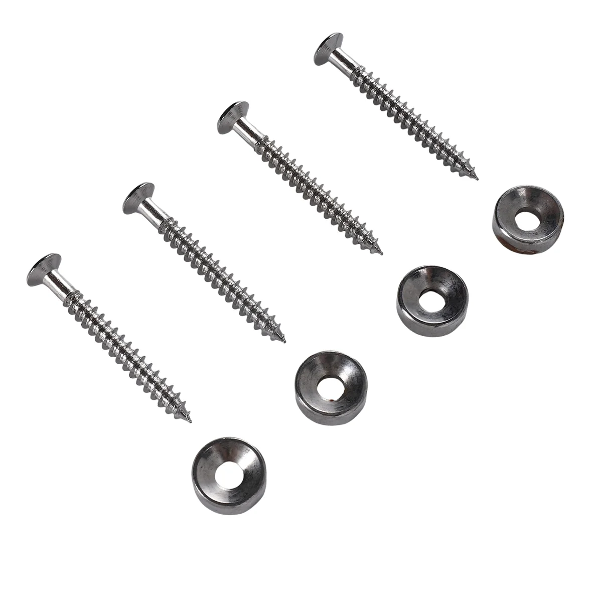 AA85 Set of 4 Guitar Bass Neck Joint Ferrule Bushing w/ Matching Screw
AA85 Set of 4 Guitar Bass Neck Joint Ferrule Bushing w/ Matching Screw