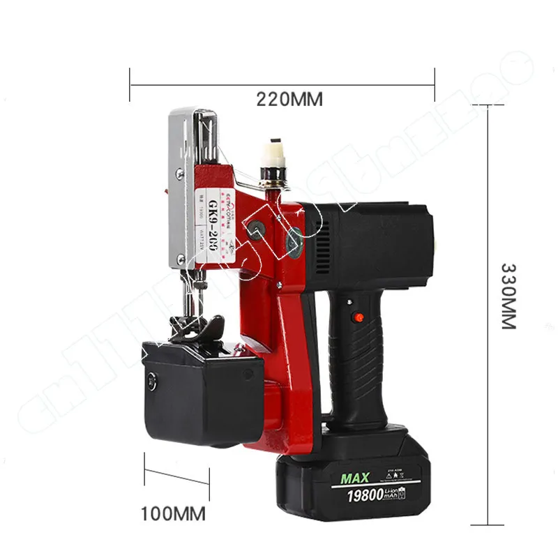 Portable Small Lithium Battery Rechargeable Sealing Machine Wireless Sewing Machine Woven Bag Rice Bag Sealing Machine
Portable Small Lithium Battery Rechargeable Sealing Machine Wireless Sewing Machine Woven Bag Rice Bag Sealing Machine