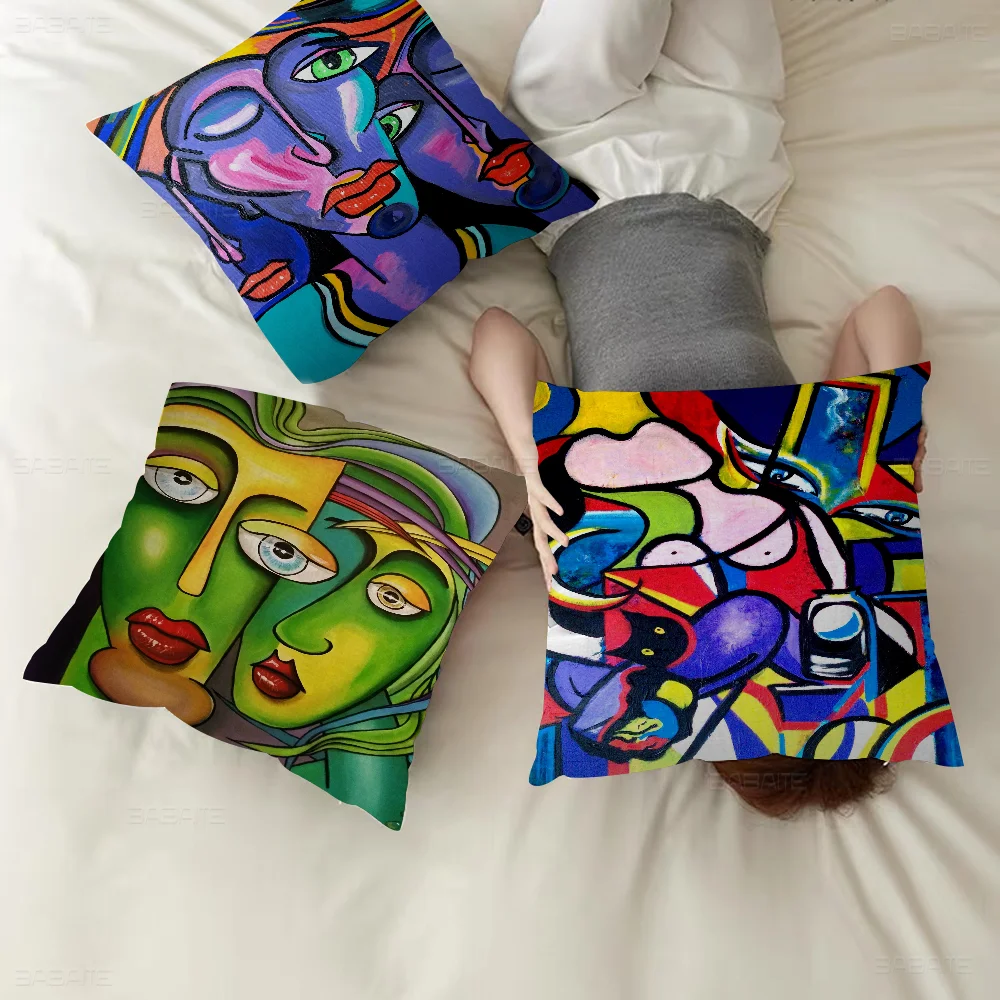 Picasso Abstract Art Pillow Covers Cartoon Sofa Decorative Home Double-sided Printing Short Plush Cute Cushion Cover
Picasso Abstract Art Pillow Covers Cartoon Sofa Decorative Home Double-sided Printing Short Plush Cute Cushion Cover