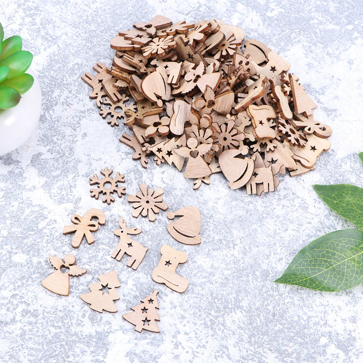 100pcs Retro Wood Slice Decor Hanging Decoration For Christmas Birthday Party Diy Craft Ornament Home Car Bag Wallet
100pcs Retro Wood Slice Decor Hanging Decoration For Christmas Birthday Party Diy Craft Ornament Home Car Bag Wallet