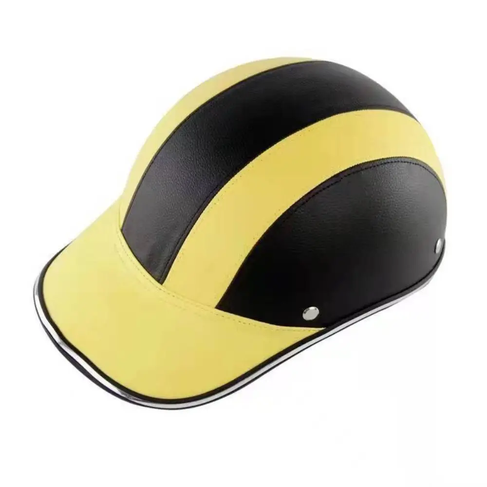 Classic Baseball Cap Style Bicycle Helmet Safety Hard Motorcycle Half Helmet Half Face Adjustable Strap Cycling Helmet Scooter
Classic Baseball Cap Style Bicycle Helmet Safety Hard Motorcycle Half Helmet Half Face Adjustable Strap Cycling Helmet Scooter