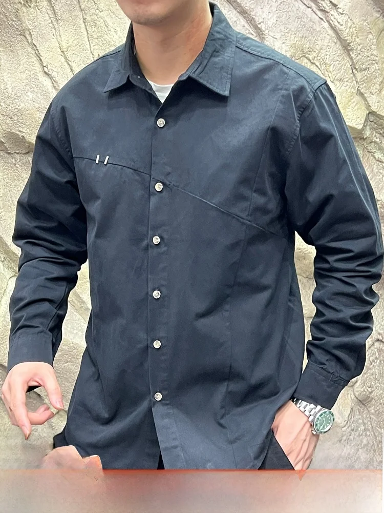 3D Tailored Cotton Casual Long Sve Men's irt Stand Collar Faionable Versatile Autumn Wear Comfortable Breathable
3D Tailored Cotton Casual Long Sve Men's irt Stand Collar Faionable Versatile Autumn Wear Comfortable Breathable