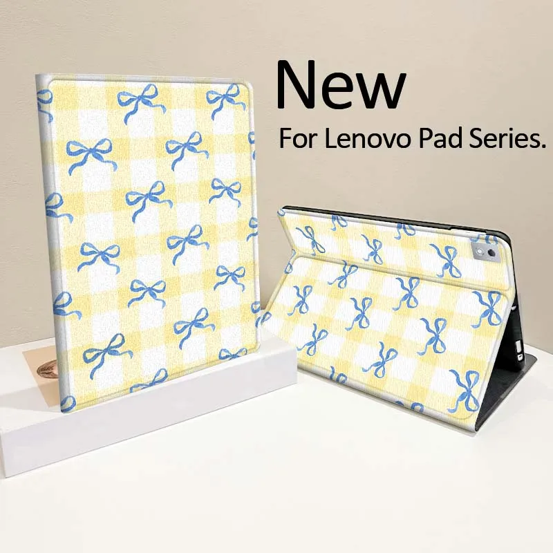 Elegant Bowknot Pattern For Lenovo Tab Xiaoxin Pad 700 Y900 Gen4 K10 P11 GT K11 3rd P11 P12 Plus Pro Gen Tablet Case
Elegant Bowknot Pattern For Lenovo Tab Xiaoxin Pad 700 Y900 Gen4 K10 P11 GT K11 3rd P11 P12 Plus Pro Gen Tablet Case