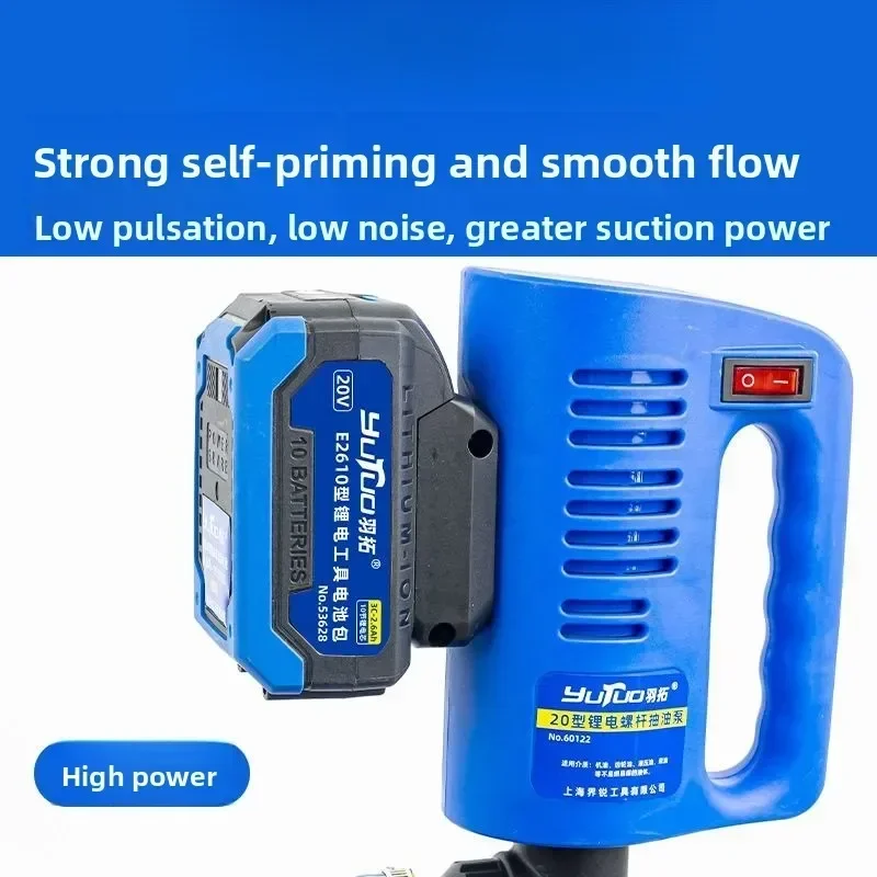 Durable Lithium Battery Oil Pump High Power Screw Type Portable Oil Pump Pump High Pressure
Durable Lithium Battery Oil Pump High Power Screw Type Portable Oil Pump Pump High Pressure