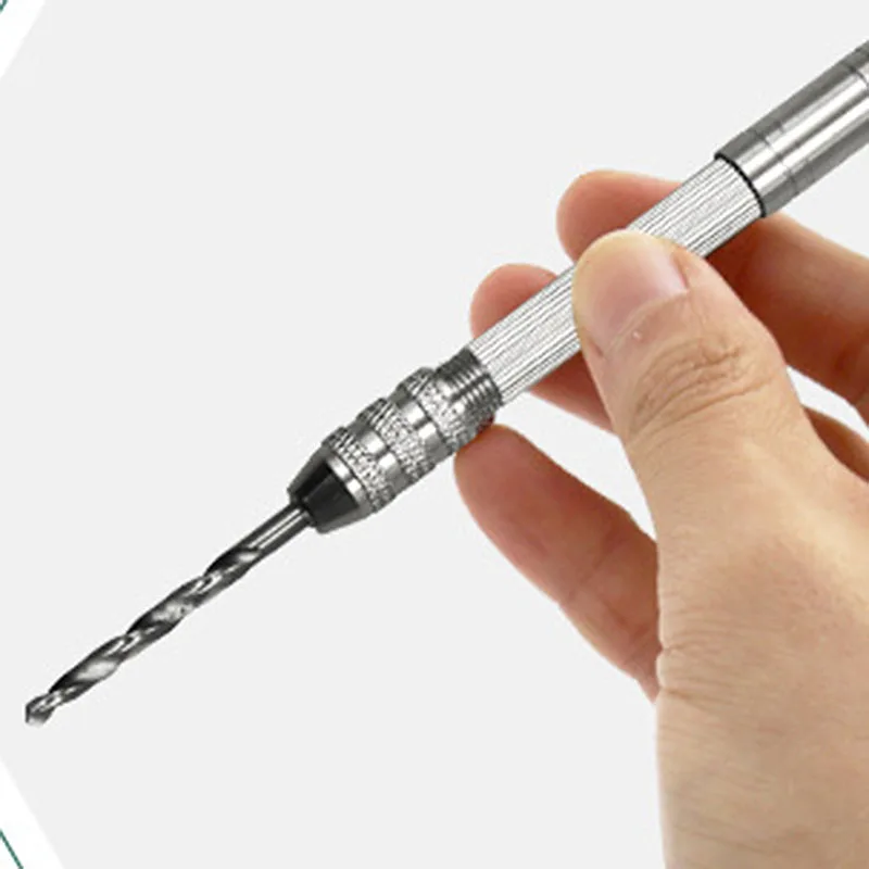 Woodworking Tools Drilling Rotary Tool Manual Twist Drill Bit Aluminum Alloy Mini Hand Drill For Jewelry Leather Punching Tools
Woodworking Tools Drilling Rotary Tool Manual Twist Drill Bit Aluminum Alloy Mini Hand Drill For Jewelry Leather Punching Tools