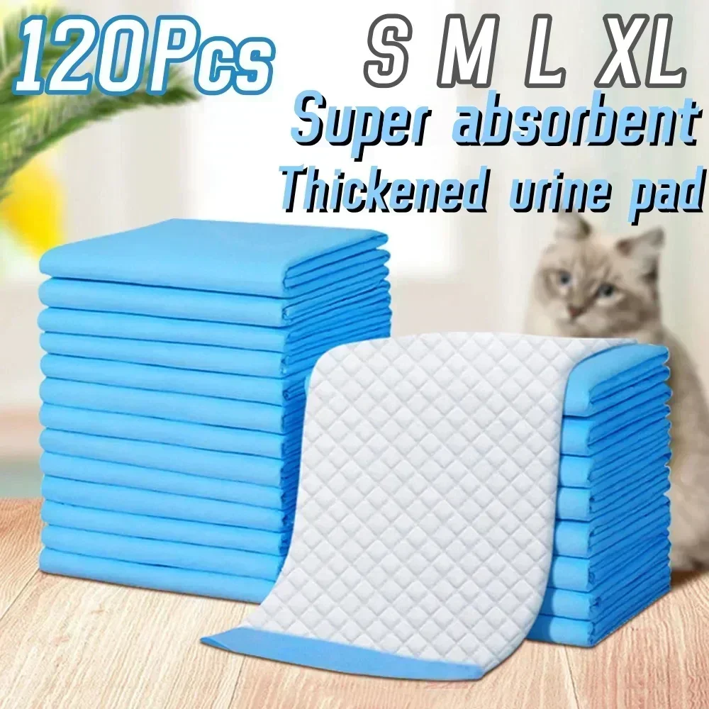 120-Pack Ultra Absorbent 33x45cm Pet Diaper Pads for Dogs &Cats, Odor-Control Puppy Pee Mats, Disposable Litter Toilet Solutions
120-Pack Ultra Absorbent 33x45cm Pet Diaper Pads for Dogs &Cats, Odor-Control Puppy Pee Mats, Disposable Litter Toilet Solutions