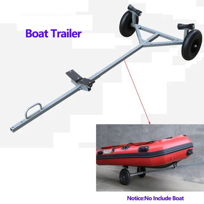 Portable Boat Trailer Easy Frame Large Load Capacity Trailer for Inflatable Rubber Dinghy Assault Boat Fishing Boat Tractor
Portable Boat Trailer Easy Frame Large Load Capacity Trailer for Inflatable Rubber Dinghy Assault Boat Fishing Boat Tractor
