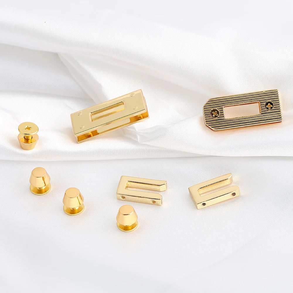 1/5/15Sets Gold/Silver Zinc alloy A set Metal Lock Rectangle Eyelets Plate For Birkin Handbags Bag Hook Clasps Rivet Accessories
1/5/15Sets Gold/Silver Zinc alloy A set Metal Lock Rectangle Eyelets Plate For Birkin Handbags Bag Hook Clasps Rivet Accessories