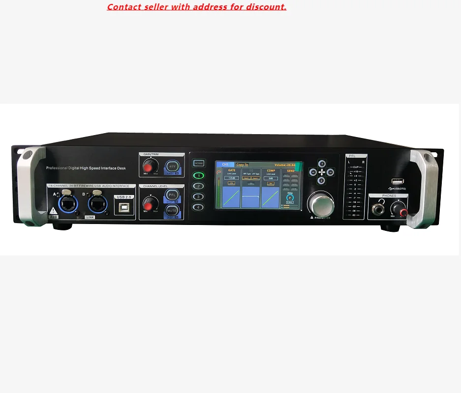 Pro Audio Mixing Console Stage Box 16 Input 8 Output Rack Digital Mixer Extension Interface Professional Audio Video Lighting
Pro Audio Mixing Console Stage Box 16 Input 8 Output Rack Digital Mixer Extension Interface Professional Audio Video Lighting