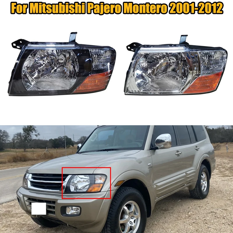 Передние фары автомобиля в сборе, фары для Mitsubishi Pajero Montero 2001-2002 2003-2006 2008-2012, автомобильные аксессуары
Передние фары автомобиля в сборе, фары для Mitsubishi Pajero Montero 2001-2002 2003-2006 2008-2012, автомобильные аксессуары