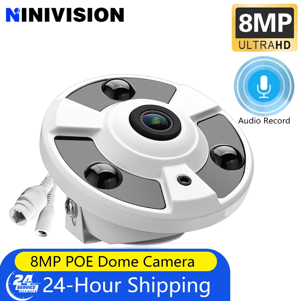 8-мегапиксельная IP-камера 4K, объектив «рыбий глаз», 5-мегапиксельная панорамная IP-камера с обнаружением движения, аудиозапись Xmeye, камера видеонаблюдения H.265
8-мегапиксельная IP-камера 4K, объектив «рыбий глаз», 5-мегапиксельная панорамная IP-камера с обнаружением движения, аудиозапись Xmeye, камера видеонаблюдения H.265