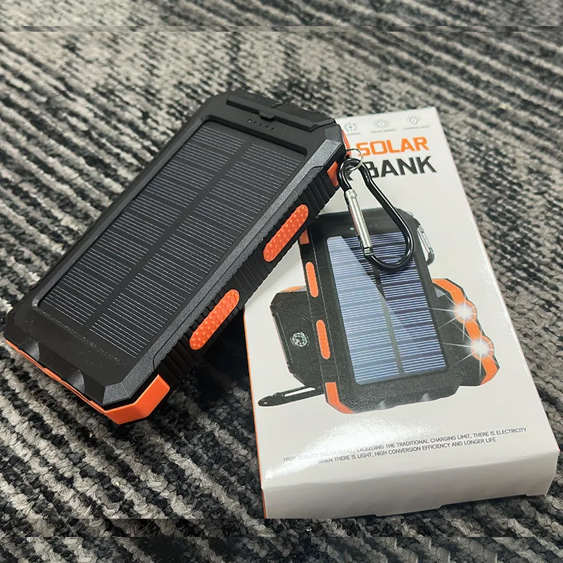 20000mAh Solar Power Bank Waterproof Large Capacity Powerbank Super Fast Charging with SOS Flashlight for IPhone Samsung
20000mAh Solar Power Bank Waterproof Large Capacity Powerbank Super Fast Charging with SOS Flashlight for IPhone Samsung