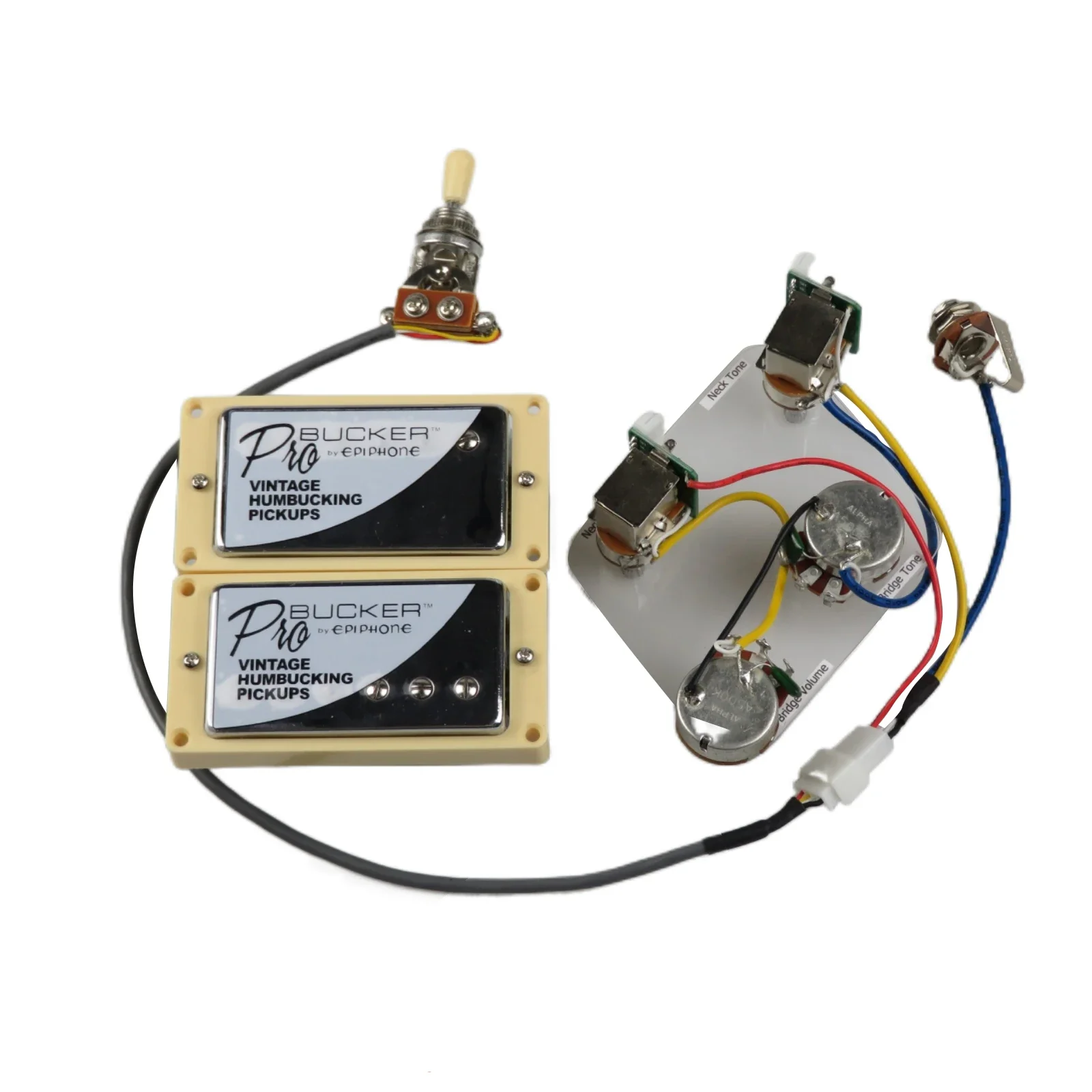 1 комплект звукоснимателей Alnico V Humbucker ProBucker Push/Pull для деталей гитары
1 комплект звукоснимателей Alnico V Humbucker ProBucker Push/Pull для деталей гитары