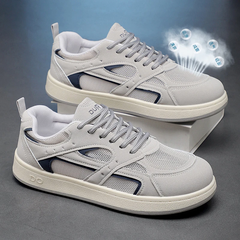 Classic Solid Color Men Sneakers Simple Design Breathable Material Soft Cushion for Daily Leisure and Light Sports
Classic Solid Color Men Sneakers Simple Design Breathable Material Soft Cushion for Daily Leisure and Light Sports