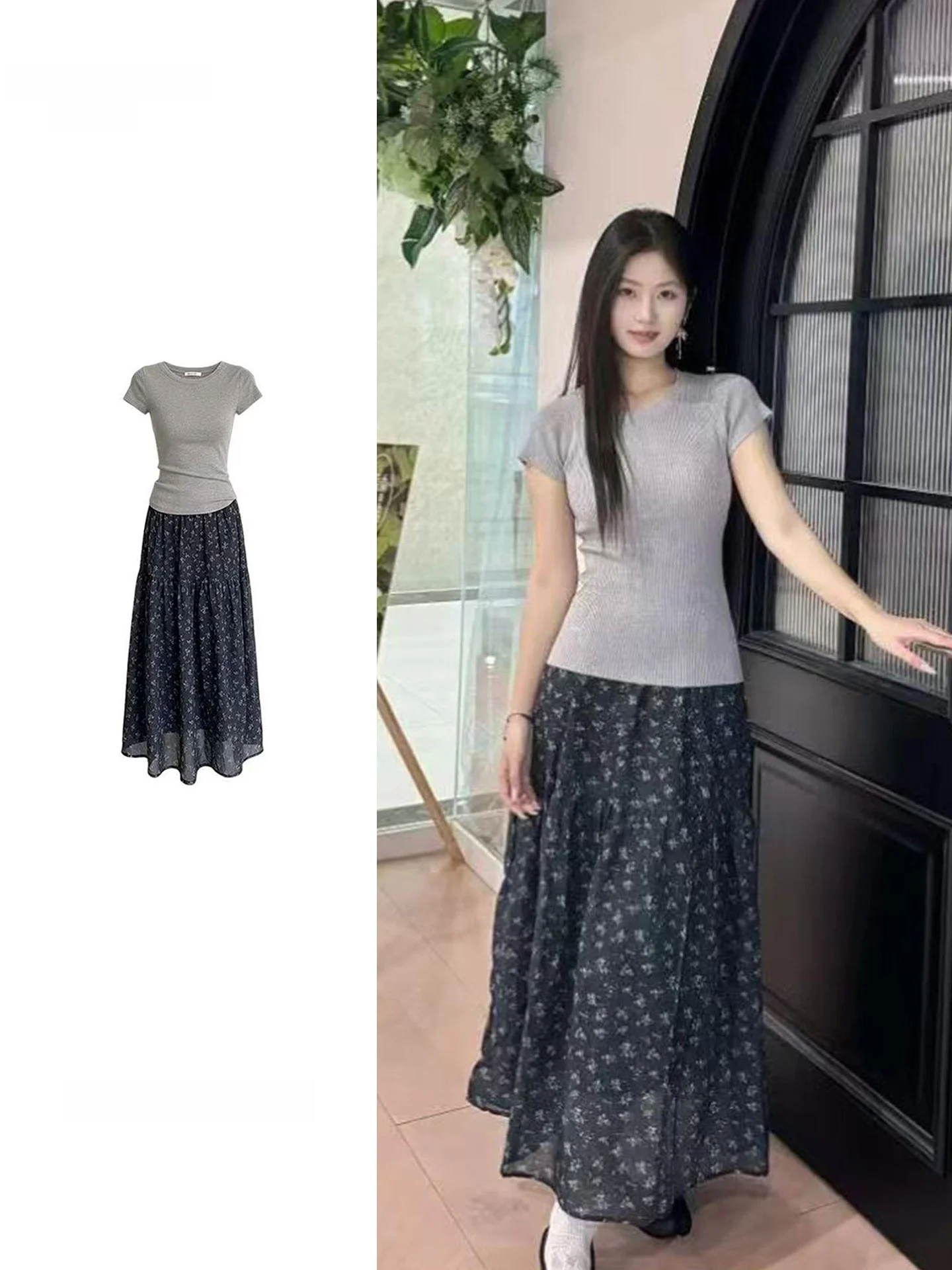 plus Size Floral Halter Neck Dress Women's Summer Fashion Set Unique Beautiful Skirt And Top Combo Elegant plus Size MM
plus Size Floral Halter Neck Dress Women's Summer Fashion Set Unique Beautiful Skirt And Top Combo Elegant plus Size MM