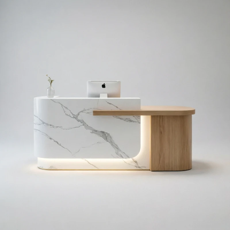 Aesthetic Display Reception Desks Beauty Design Events Specialty Reception Desk Executive Luxury Empfangstresen Theke Furniture
Aesthetic Display Reception Desks Beauty Design Events Specialty Reception Desk Executive Luxury Empfangstresen Theke Furniture