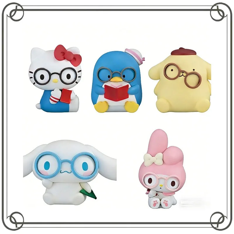 Hello Kitty Pom Pom Purin Series Role Wear Glasses Modeling Ornament Modeling Collectible Model Toy
Hello Kitty Pom Pom Purin Series Role Wear Glasses Modeling Ornament Modeling Collectible Model Toy