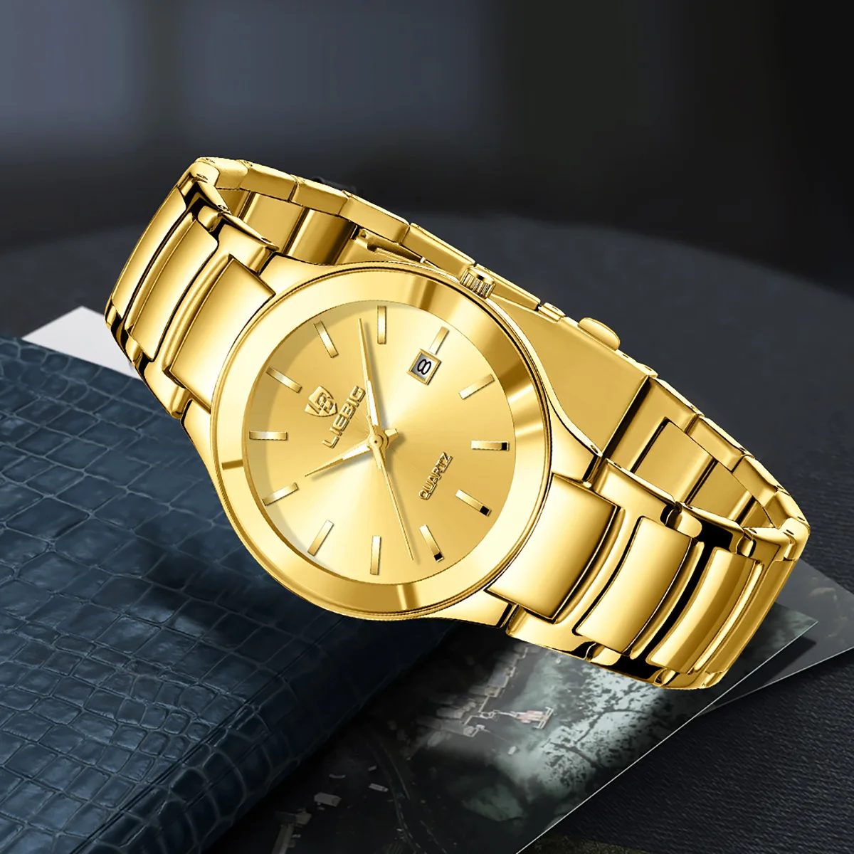 LIEBIG кварцевые часы для мужчин и женщин, лучший бренд, роскошные наручные часы с ремешком из нержавеющей стали, простые часы Reloj Hombre
LIEBIG кварцевые часы для мужчин и женщин, лучший бренд, роскошные наручные часы с ремешком из нержавеющей стали, простые часы Reloj Hombre