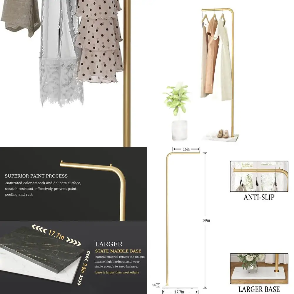 Стильная отдельно стоящая металлическая вешалка для одежды с перекладиной и тяжелым основанием, идеально подходит для прихожей, спальни, гостиной или офиса
Стильная отдельно стоящая металлическая вешалка для одежды с перекладиной и тяжелым основанием, идеально подходит для прихожей, спальни, гостиной или офиса