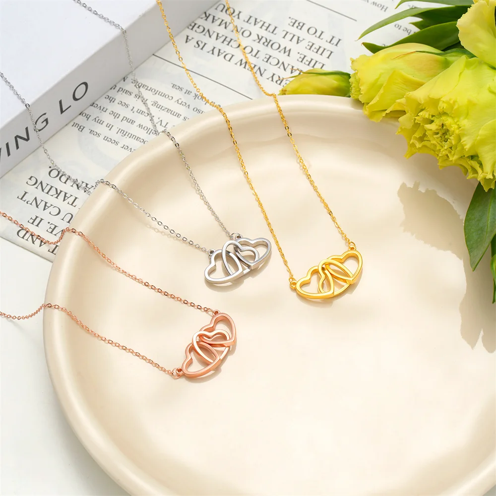 Корейское ожерелье в форме сердца из стерлингового серебра 925 пробы с двойной петлей, позолоченная инкрустация бриллиантами, легкая роскошная цепочка на ключицу высокого класса INS
Корейское ожерелье в форме сердца из стерлингового серебра 925 пробы с двойной петлей, позолоченная инкрустация бриллиантами, легкая роскошная цепочка на ключицу высокого класса INS