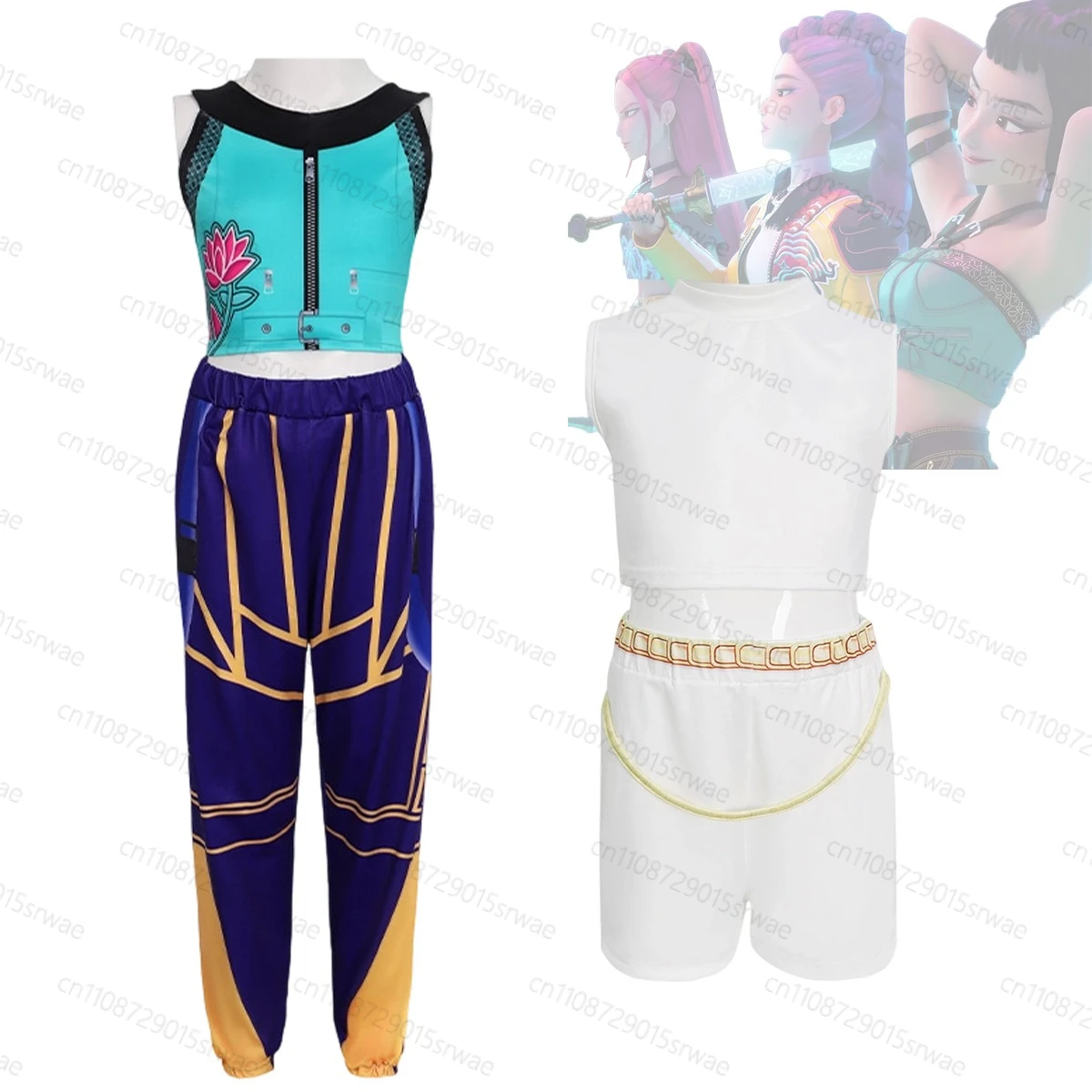 Cosplay K-Pop Demon Hunters 3D Print Cosplay Suit Costume Kids Singer Performance Outfits Stage Outfits Halloween Carniva Suit
Cosplay K-Pop Demon Hunters 3D Print Cosplay Suit Costume Kids Singer Performance Outfits Stage Outfits Halloween Carniva Suit