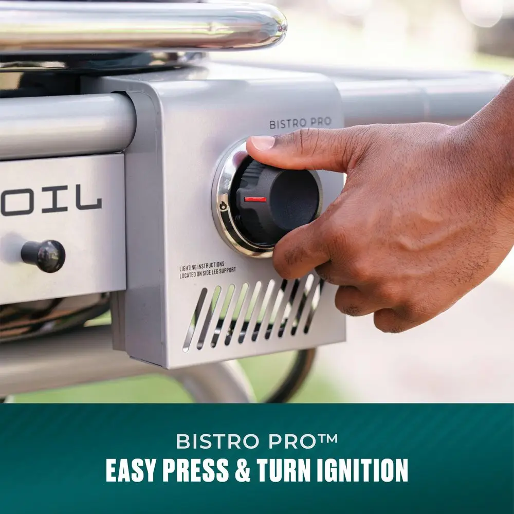 Bistro Pro Gas Grill for Small Spaces and Patios, Black 25302161
Bistro Pro Gas Grill for Small Spaces and Patios, Black 25302161