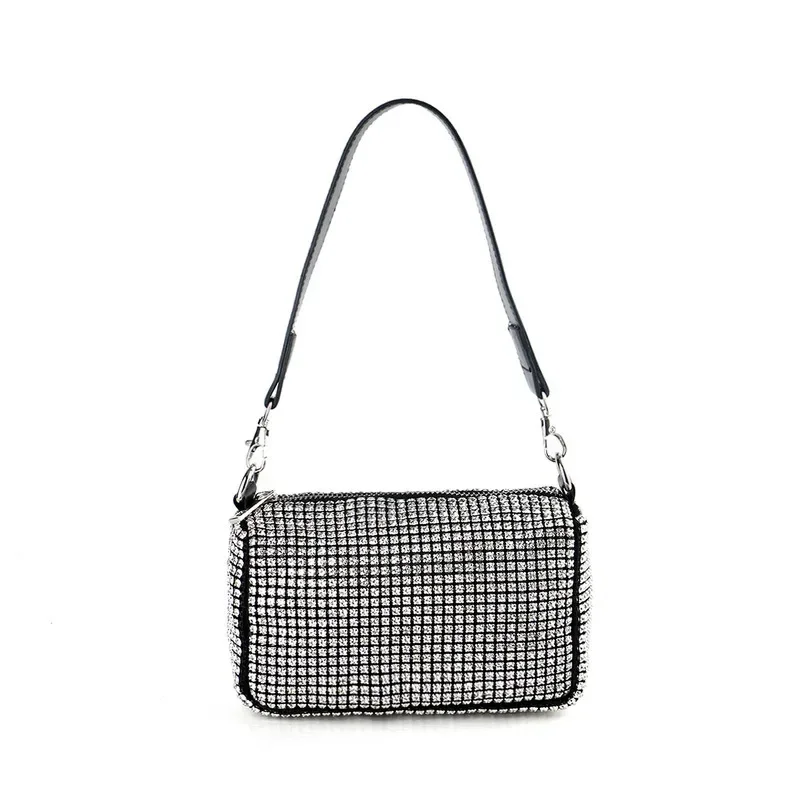 Women Diamond Handbag Chic Blingbling Rhinestone Box Evening Bag for Ladies Luxury Small Hobo Bag Banquet Fancy Shoulder Bag
Women Diamond Handbag Chic Blingbling Rhinestone Box Evening Bag for Ladies Luxury Small Hobo Bag Banquet Fancy Shoulder Bag