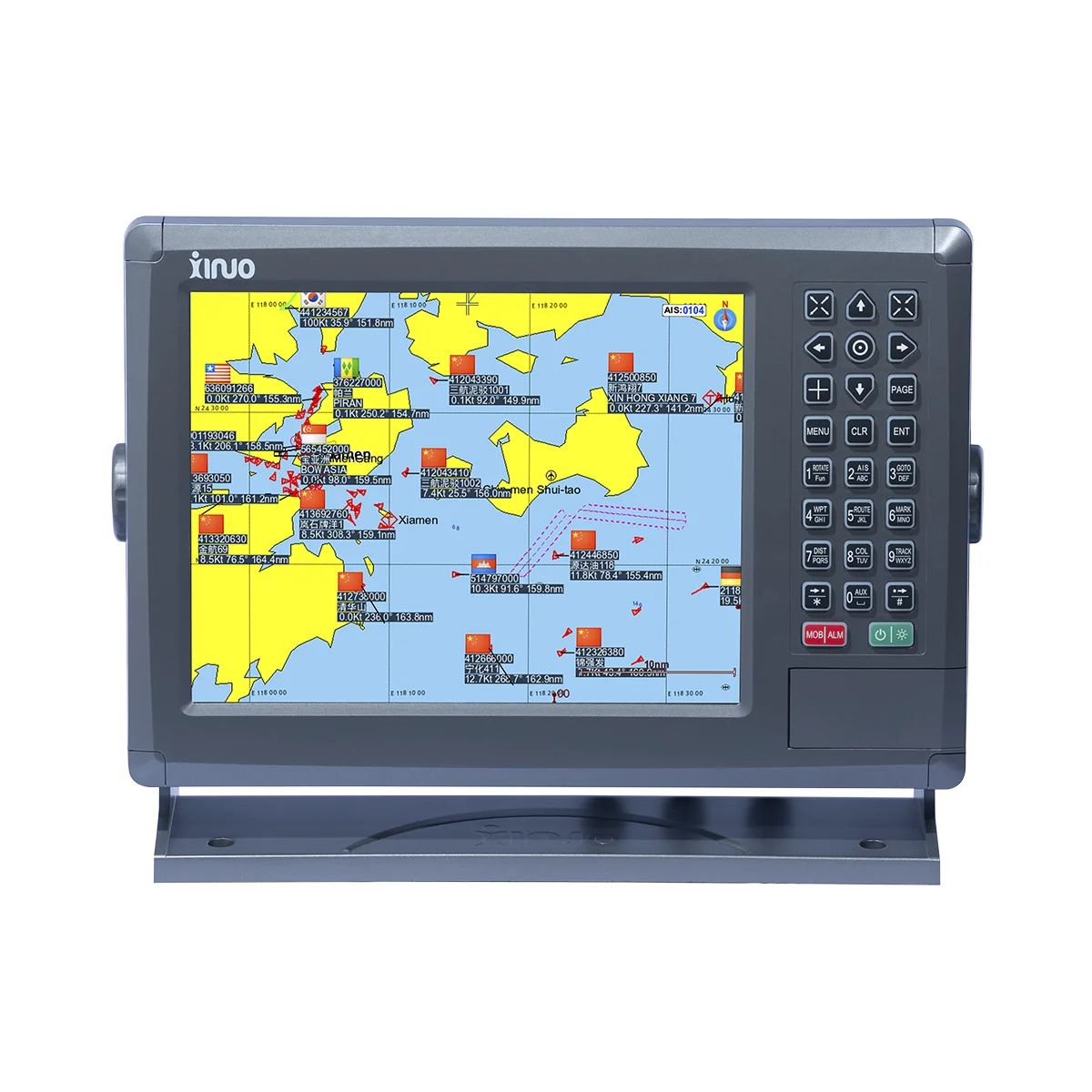Marine Class B AIS Transponder GPS Chart Plotter Xinuo XF1069B Navigator
Marine Class B AIS Transponder GPS Chart Plotter Xinuo XF1069B Navigator