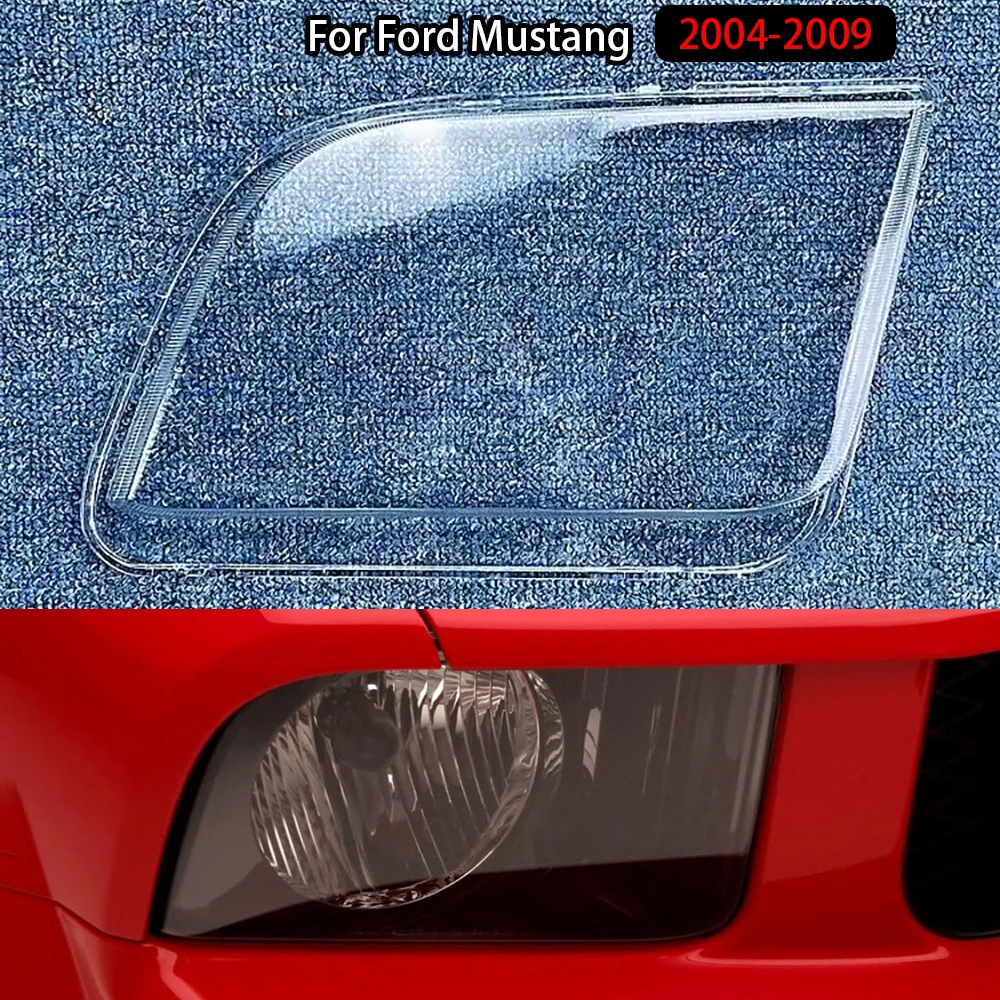 For Ford Mustang 2004-2009 Front Headlamps Cover Lens Headlights Shade Transparent Lampshade Plexiglass Shell Replace Housing
For Ford Mustang 2004-2009 Front Headlamps Cover Lens Headlights Shade Transparent Lampshade Plexiglass Shell Replace Housing