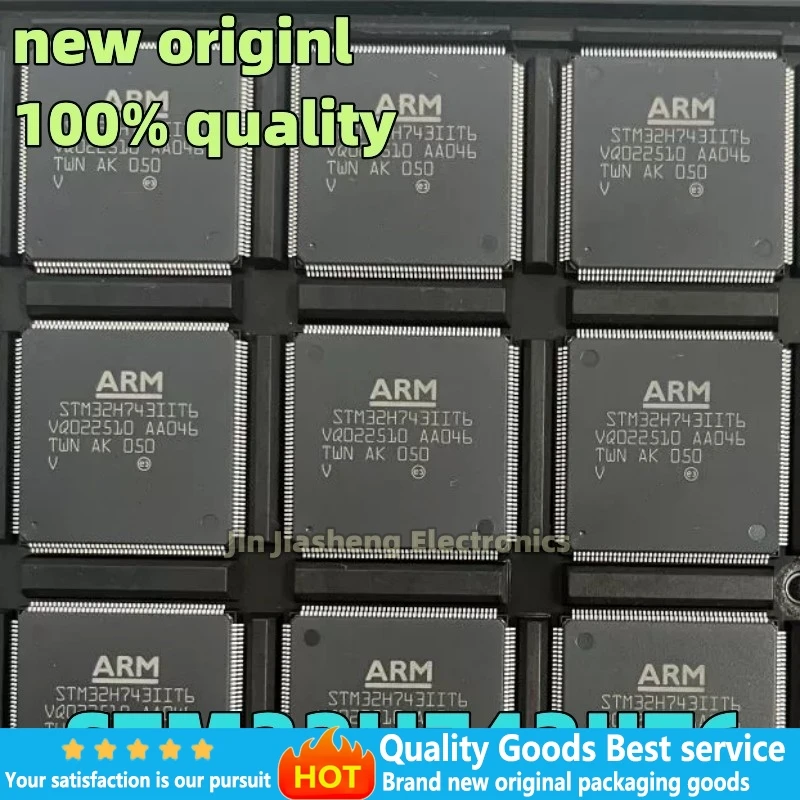 (5 шт.) 100% новый набор микросхем STM32H743IIT6 STM32H743 QFP176
(5 шт.) 100% новый набор микросхем STM32H743IIT6 STM32H743 QFP176