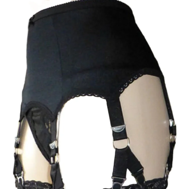 High Waist Women Black Sexy Garters Belt for Stockings Lace Suspender Sexy Bondage Lingerie Night Club Thigh Garter 12 Claws
High Waist Women Black Sexy Garters Belt for Stockings Lace Suspender Sexy Bondage Lingerie Night Club Thigh Garter 12 Claws