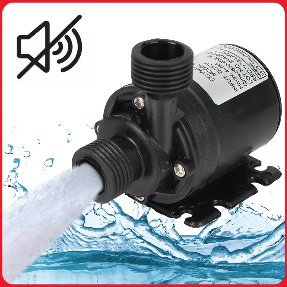DC 12V/24V Submersible Water Pump Waterproof Immersible Pump 800L/h Brushless Motor for Cooling System Fountains Heater
DC 12V/24V Submersible Water Pump Waterproof Immersible Pump 800L/h Brushless Motor for Cooling System Fountains Heater