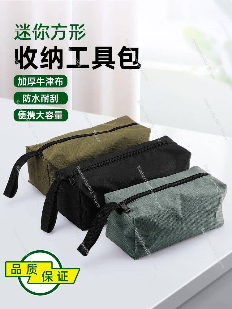 Tool Kit Durable Thickened Canvas Bag Electrician Woodworking Storage Bag Small Portable Multifunctional Tote
Tool Kit Durable Thickened Canvas Bag Electrician Woodworking Storage Bag Small Portable Multifunctional Tote