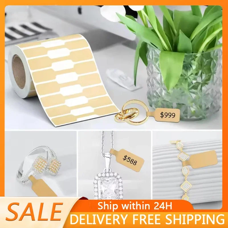 500 шт./рулон, разноцветные ювелирные изделия, ценники, наклейки DlY, самоклеящиеся этикетки из крафт-бумаги для ожерелья, браслета, инструмент для отображения цен
500 шт./рулон, разноцветные ювелирные изделия, ценники, наклейки DlY, самоклеящиеся этикетки из крафт-бумаги для ожерелья, браслета, инструмент для отображения цен