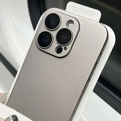 Originalfarbene, ultradünne, matte PC-Hülle für iPhone 16, 15, 14 Plus, 13, 12, 11 Pro Max, Glas-Kameraschutz, stoßfeste, schlanke Hülle