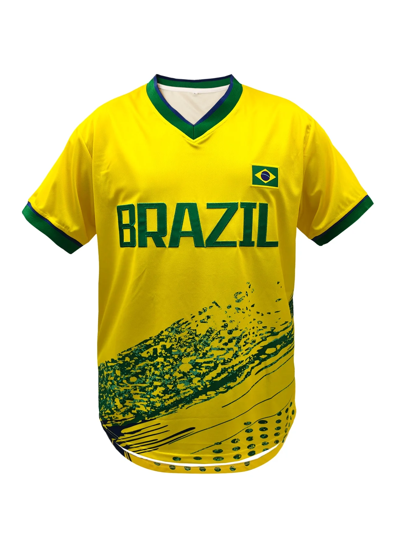 Brazil 10 Embroidered Baseball Jersey Unisex Breathable Fabric Retro Sports Shirt Men Women Athletic Uniform
Brazil 10 Embroidered Baseball Jersey Unisex Breathable Fabric Retro Sports Shirt Men Women Athletic Uniform