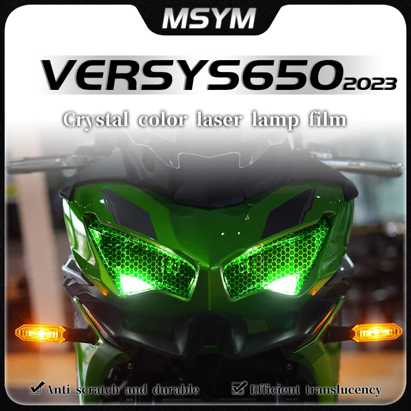 Motorcycle Honeycomb laser film headlight transparent film protective sticker accessories For Kawasaki VERSYS650 versys 650 2023
Motorcycle Honeycomb laser film headlight transparent film protective sticker accessories For Kawasaki VERSYS650 versys 650 2023