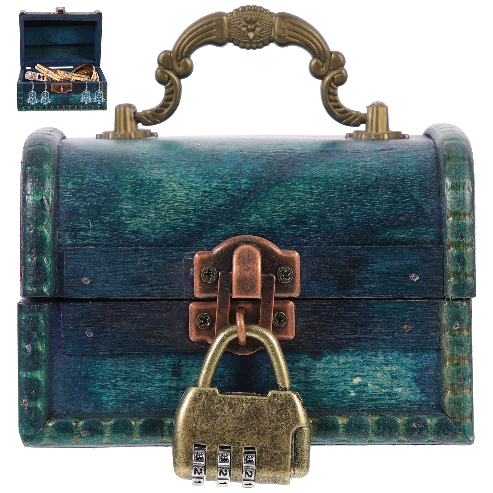 Retro Jewelry Box Green Man Vanity Case for Earrings Ring Storage Display Wood Trinket Container Bedroom Living Organizer
Retro Jewelry Box Green Man Vanity Case for Earrings Ring Storage Display Wood Trinket Container Bedroom Living Organizer