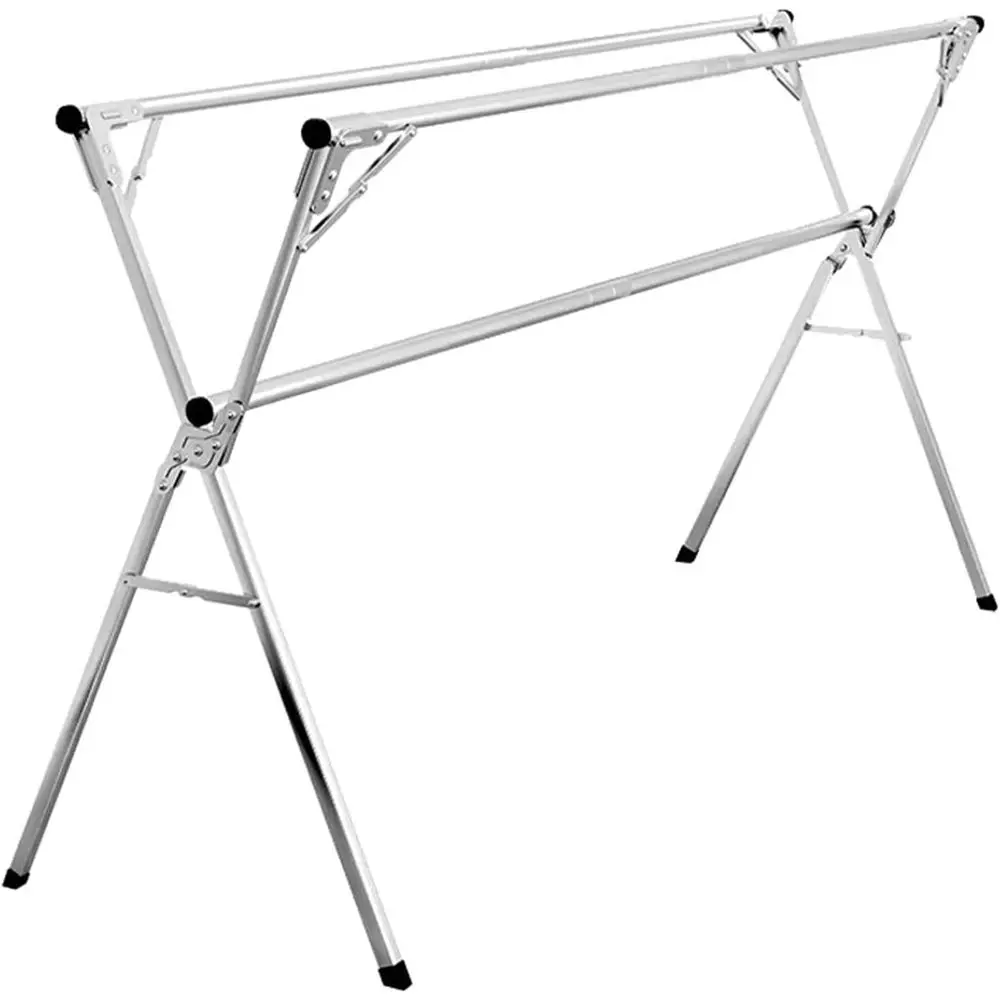 Heavy-Duty Stainless Steel Retractable Clothes Drying Rack, 1.6m Indoor/Outdoor Use for Clothes and Towels
Heavy-Duty Stainless Steel Retractable Clothes Drying Rack, 1.6m Indoor/Outdoor Use for Clothes and Towels