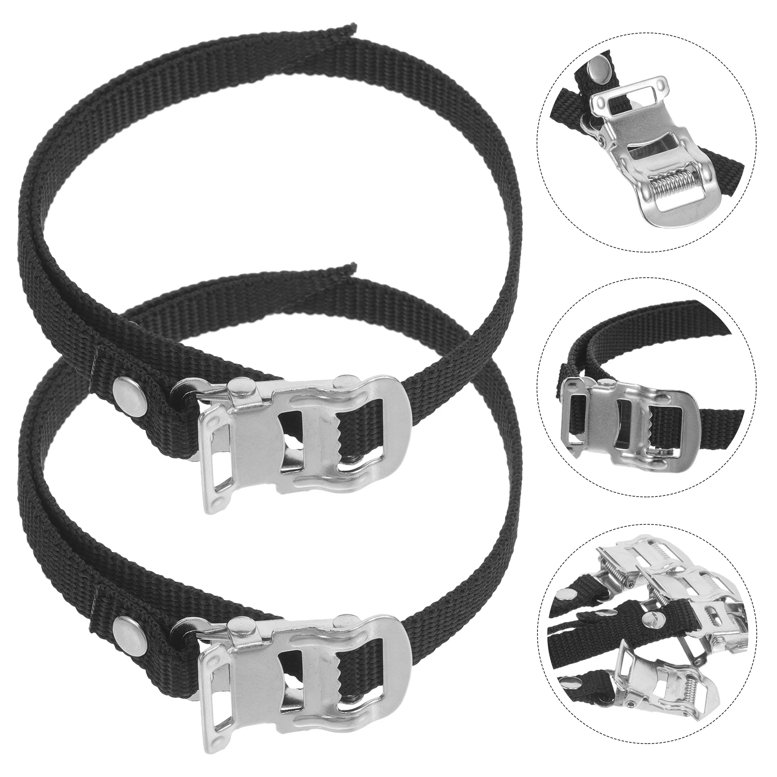 4pcs Adjustable Bike Pedal Straps Anti-Slip Cycling Footrest Straps Replacement Belts For Exercise Gym Supplies
4pcs Adjustable Bike Pedal Straps Anti-Slip Cycling Footrest Straps Replacement Belts For Exercise Gym Supplies
