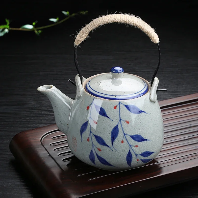 1000ml Large Capacity Ceramic Teapot Zen Beam Pot Home Beauty Tea Set White Porcelain Tea Infuser Traditional Tea Accessories
1000ml Large Capacity Ceramic Teapot Zen Beam Pot Home Beauty Tea Set White Porcelain Tea Infuser Traditional Tea Accessories