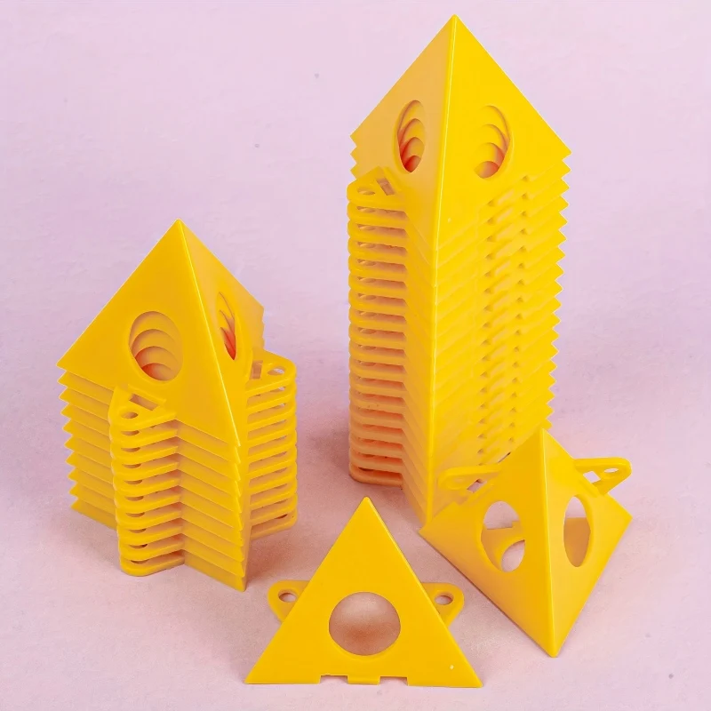 10pcs woodworking tripod with brush holder, pyramid shaped support for painting and wallpaper projects
10pcs woodworking tripod with brush holder, pyramid shaped support for painting and wallpaper projects