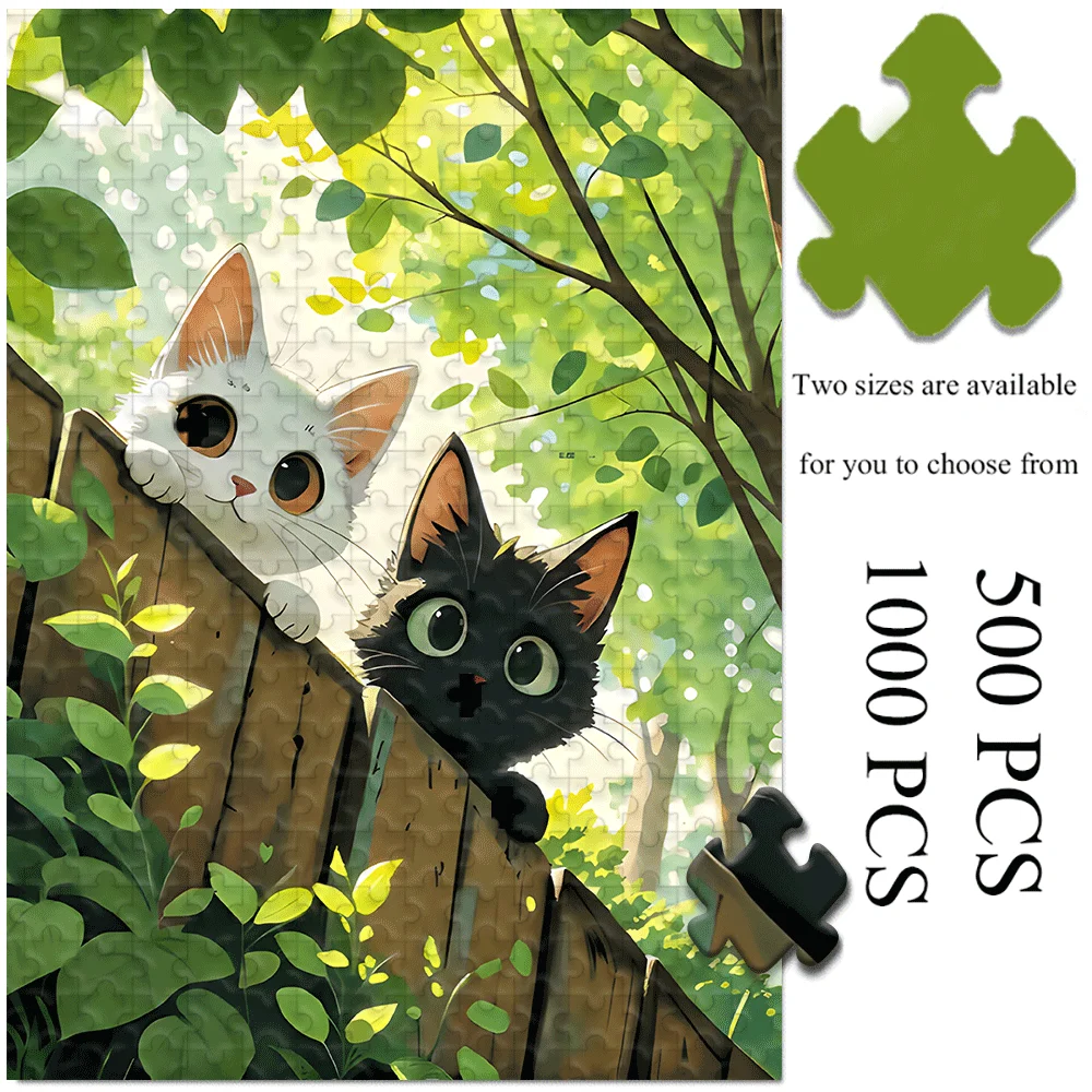 Jigsaw Puzzle 500 1000 1200 2000pcs Adorable Kitten Fluffy Cat Face For Adults High Quality Family Fun Holiday Present
Jigsaw Puzzle 500 1000 1200 2000pcs Adorable Kitten Fluffy Cat Face For Adults High Quality Family Fun Holiday Present