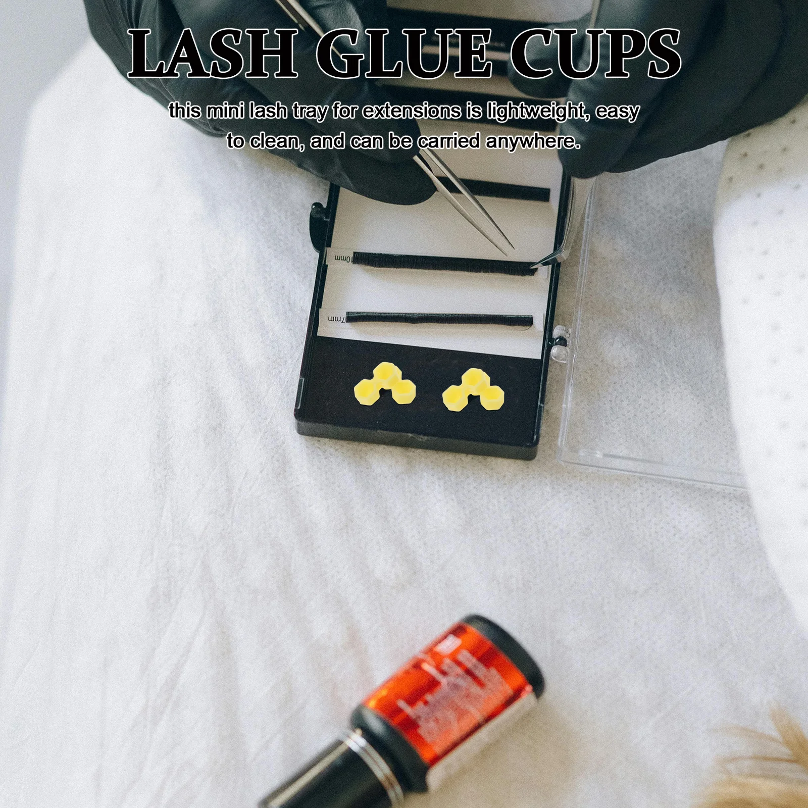 400Pcs Hex Lash Glue Cups Dual Hole Eyelash Extension Organizer Precise Glue Volume Holder Lash Grafting Pallet Professional Use
400Pcs Hex Lash Glue Cups Dual Hole Eyelash Extension Organizer Precise Glue Volume Holder Lash Grafting Pallet Professional Use