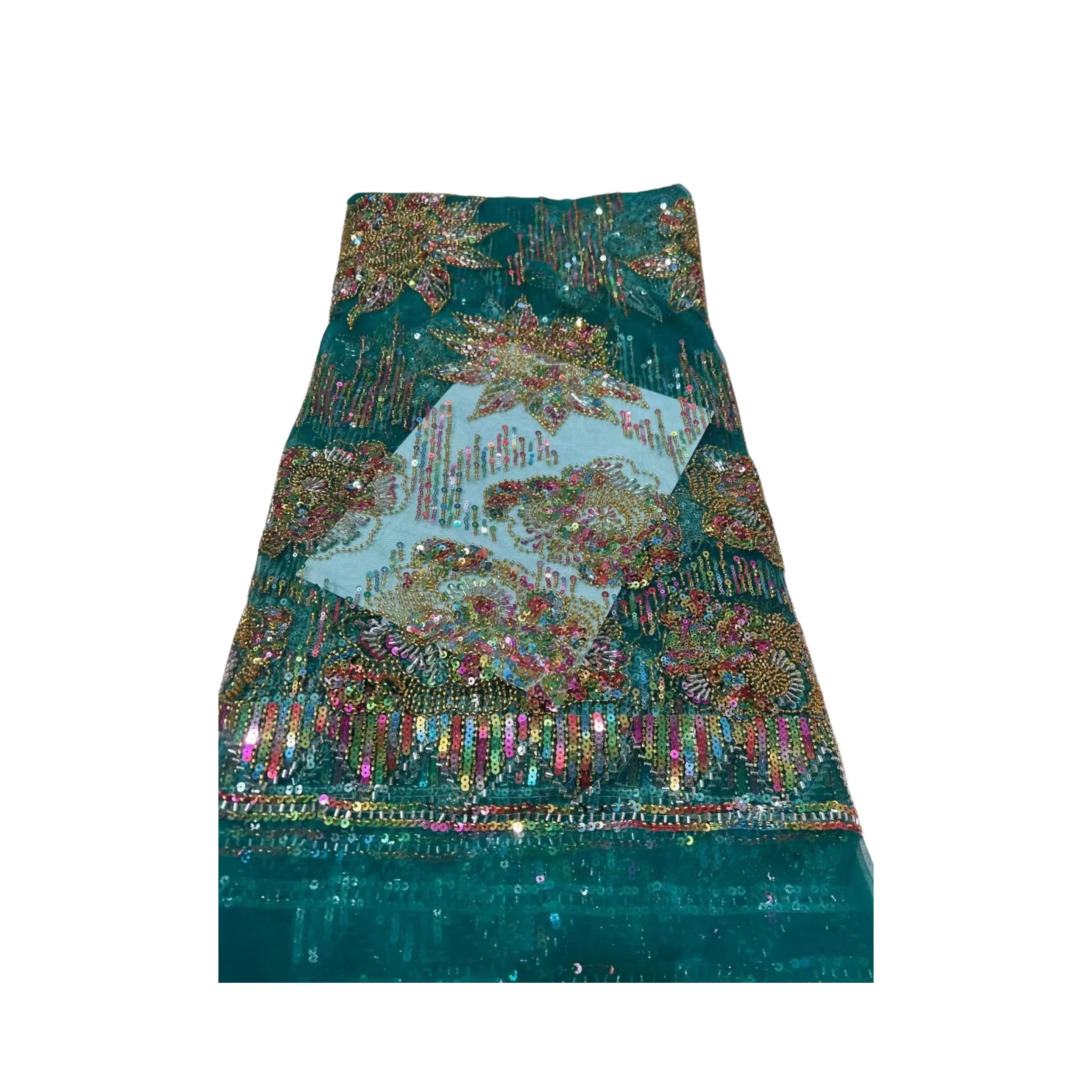 Green High Quality African Handmade Beads Sequins Fabric High Quality French Groom Embroidery Nigerian Material for Lady Dress
Green High Quality African Handmade Beads Sequins Fabric High Quality French Groom Embroidery Nigerian Material for Lady Dress