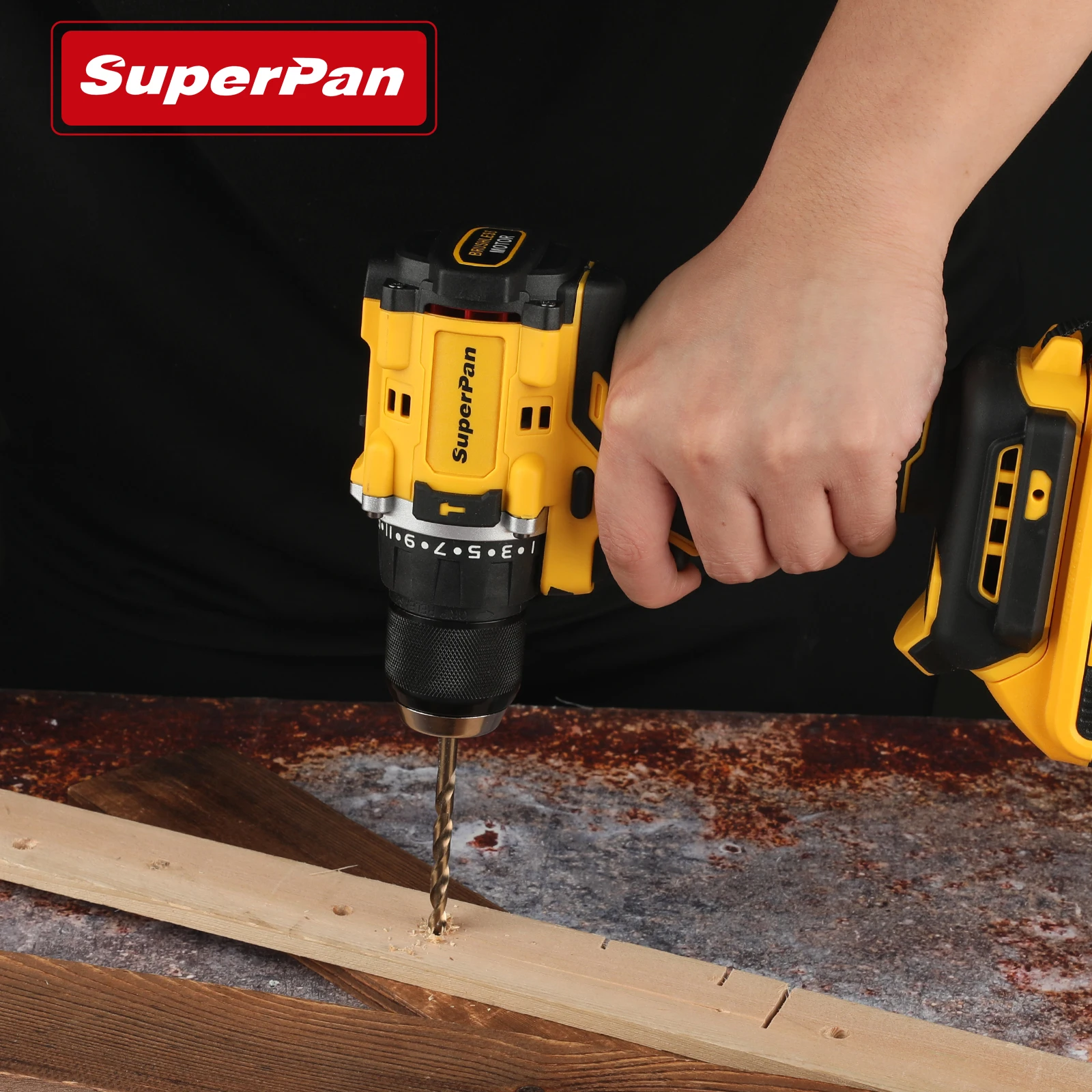 20V Rechargeable Brushless Compact Electric Screwdriver Lithium Cordless Hand Drill Impact Drill All-Purpose Power Tool DCD805
20V Rechargeable Brushless Compact Electric Screwdriver Lithium Cordless Hand Drill Impact Drill All-Purpose Power Tool DCD805