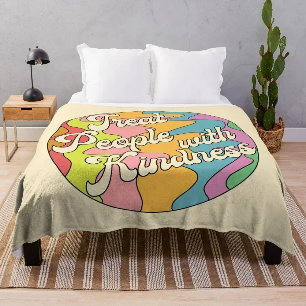 Groovy Treat 'Em With Kindness Design Throw Blanket Thermals For Travel Cute Hair Blankets
Groovy Treat 'Em With Kindness Design Throw Blanket Thermals For Travel Cute Hair Blankets