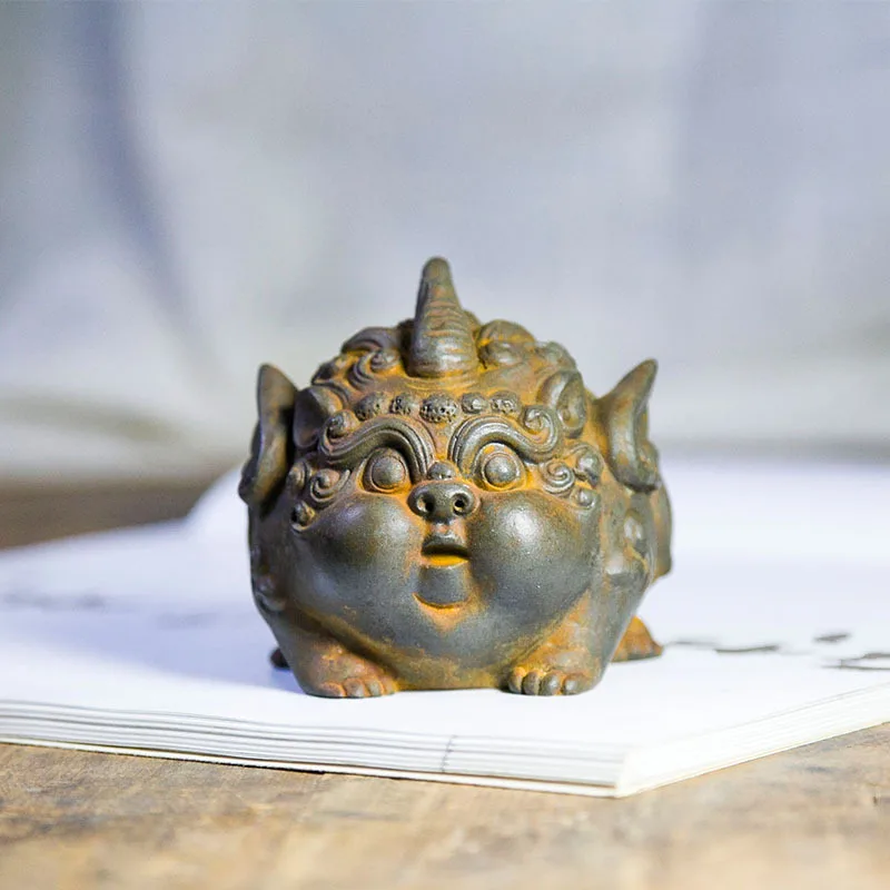 Креативный китайский стиль, милое украшение ручной работы Lucky Pixiu, настольное украшение
Креативный китайский стиль, милое украшение ручной работы Lucky Pixiu, настольное украшение